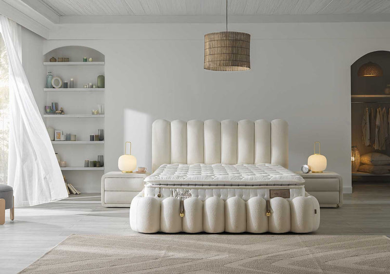 Vanilla Dream Loop Bed Set