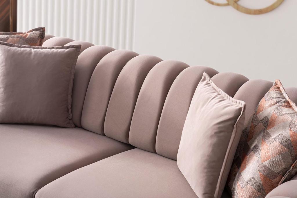 Alpha Divani Set Moderni - Marrone