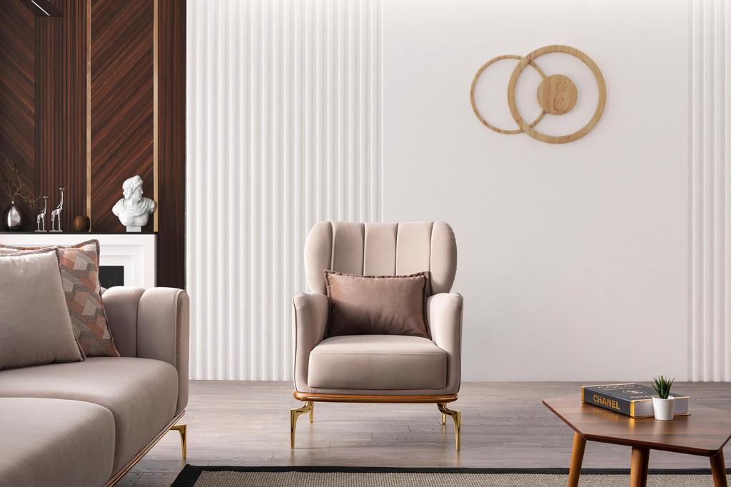 Alpha Divani Set Moderni - Marrone