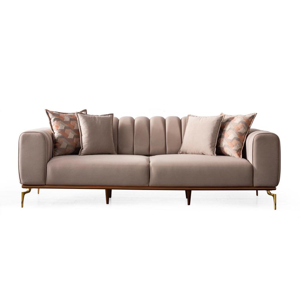 Alpha Divani Set Moderni - Marrone