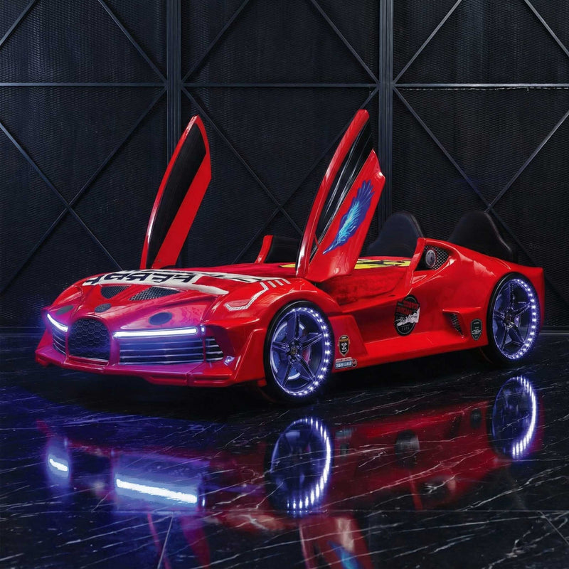 Moon Aero Premium Car Bed 90x190cm with LEDs and Speakers