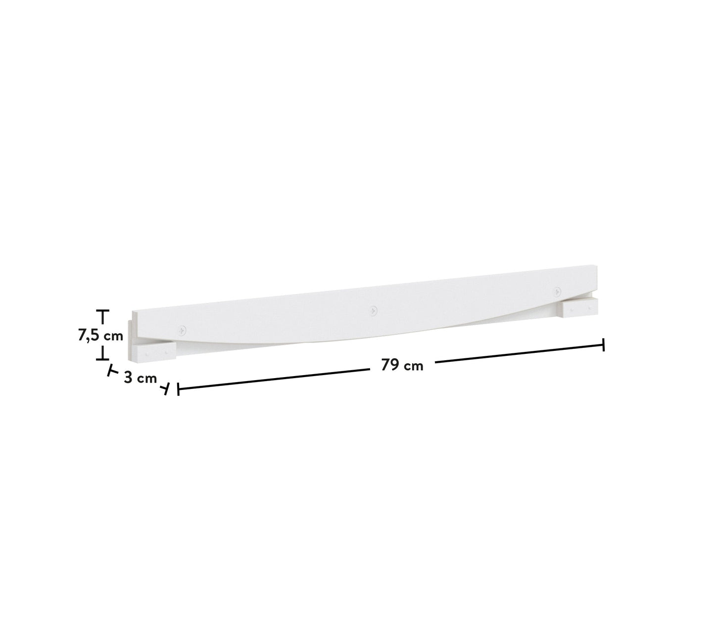 Apparecchio oscillante Bianco 70x140 Cm