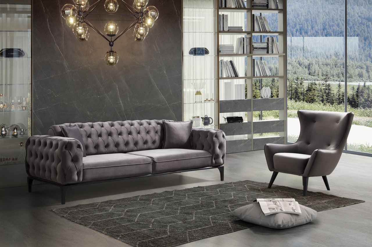 Istanbul Divani Set Moderni 3+3+1+1