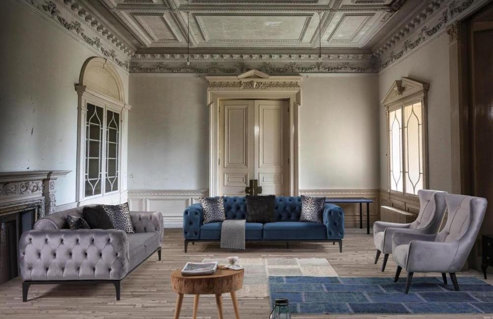 Istanbul Divani Set Moderni 3+3+1+1