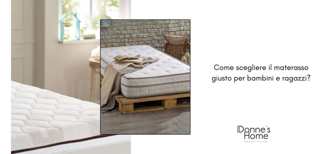 Come scegliere il materasso giusto per bambini e ragazzi?