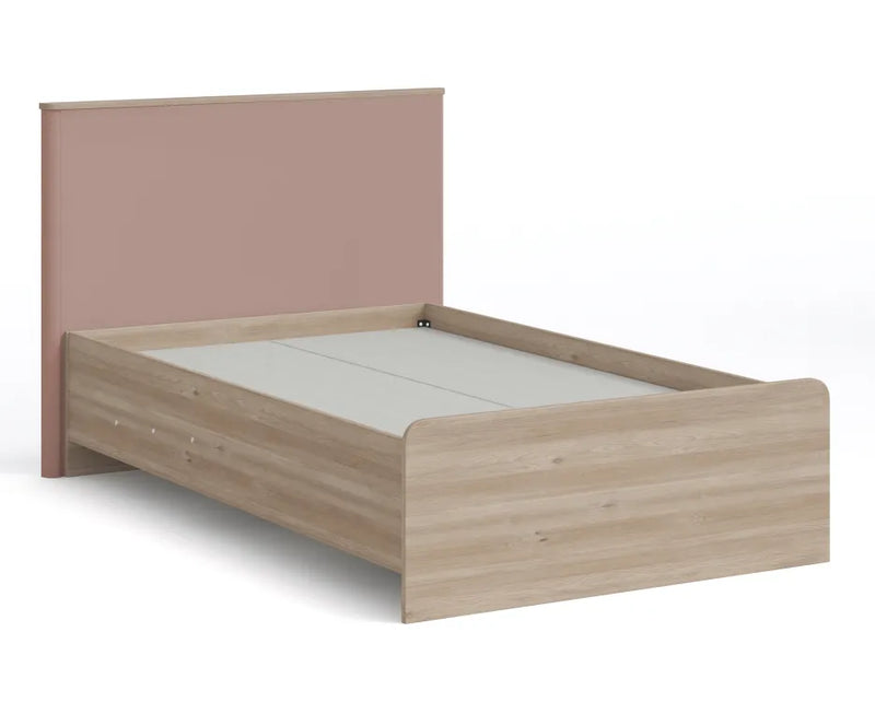 Bono Pink Medium Letto con Testiera (100x200/120x200)