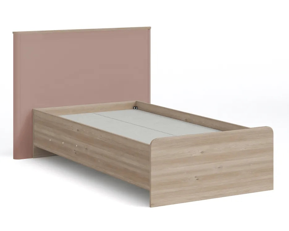 Bono Pink Medium Letto con Testiera (100x200/120x200)