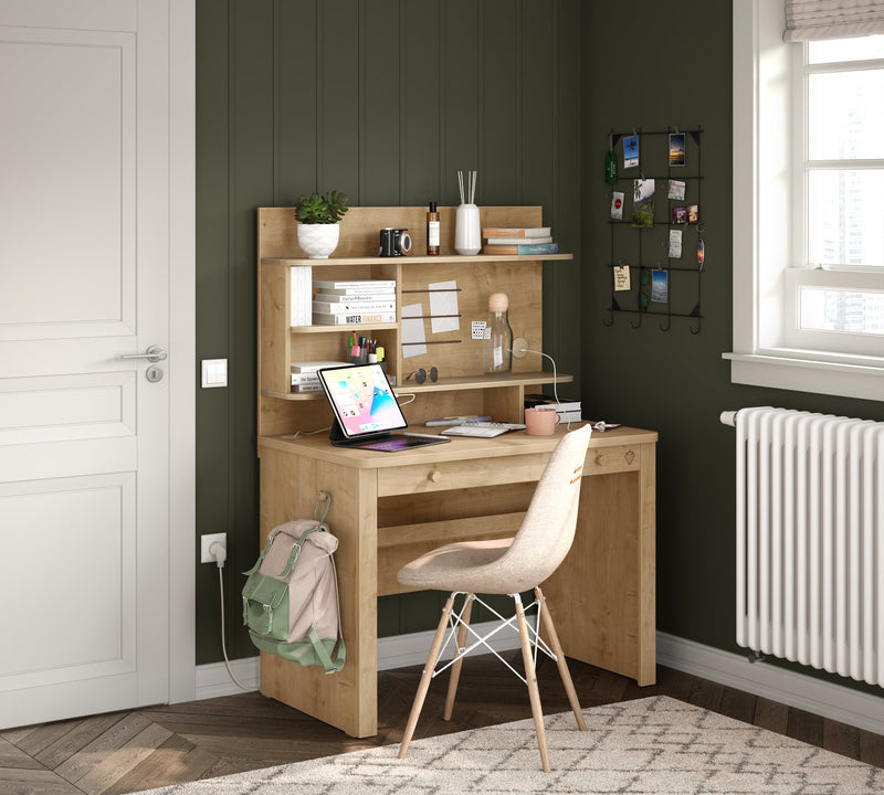 Mocha Desk (with small work unit)