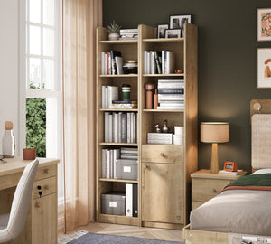 Libreria con cassetti Mocha