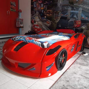 Speedy Letto Auto LED - Rosso