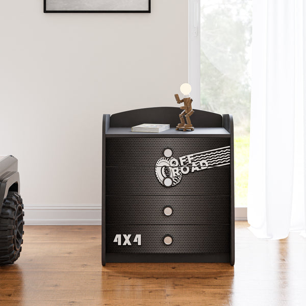 Cómoda Off-Road para habitación infantil