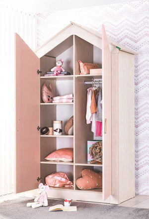 Armadio Pink House a 2 Ante