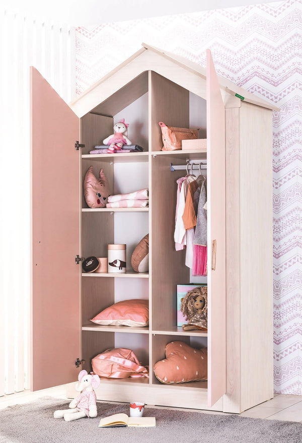 Armadio Pink House a 2 Ante