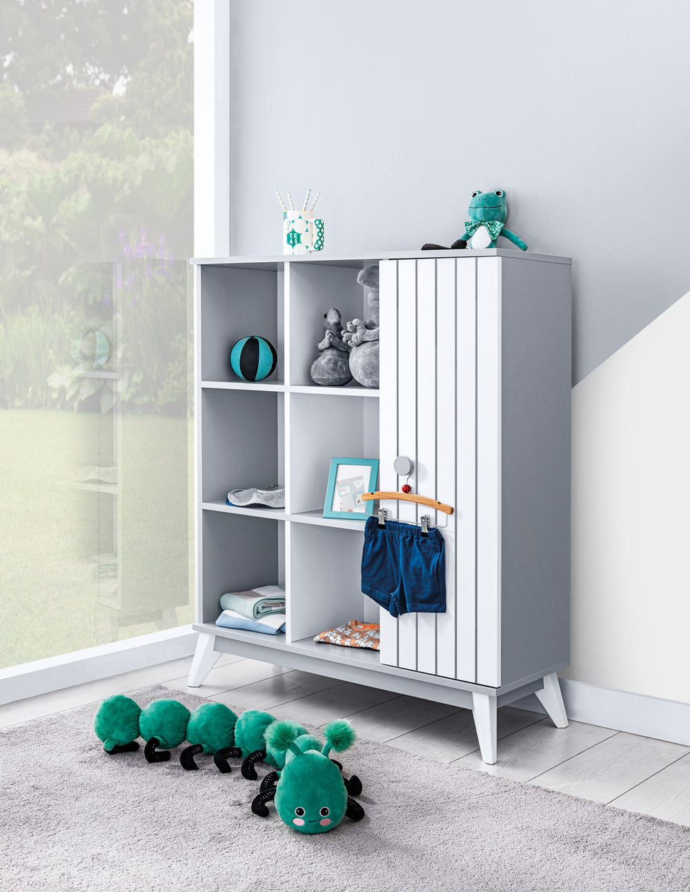 Mobile Porta Giocattoli Bird House