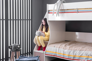 Joyin Letto a Castello con Cassetti