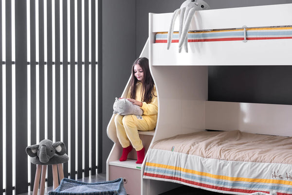 Joyin Letto a Castello con Cassetti