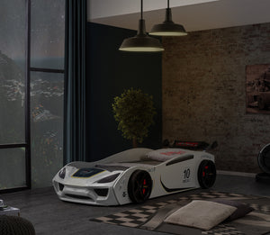 Vento LED Car Bed 90x190cm (Red/White/Blue/Black)