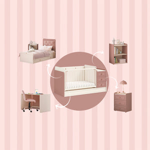 Cuna para Bebés Baby Elegance con Ruedas (Acoplable a la Cama de la Mamá) (80x180 cm)