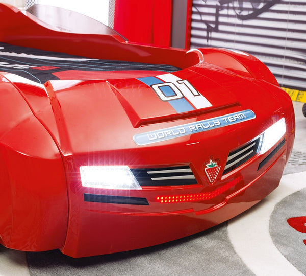 Biturbo Kinderautobett (Matratze inklusive)