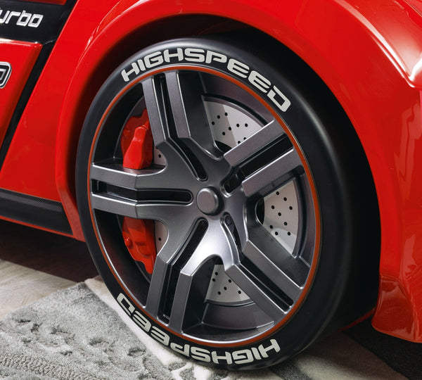 Biturbo Kinderautobett (Matratze inklusive)