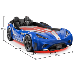 GTE Autobett für Kinder - Versandkostenfrei.