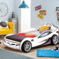 Coupe Auto letto macchina per bambini -  (Bianco) (90x190 Cm)