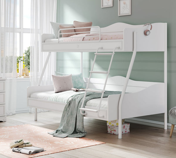 Letto a castello grande romantica (90x200-120x200 cm)