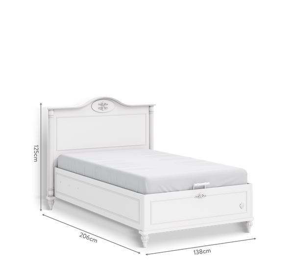 Romantic Bed with Container