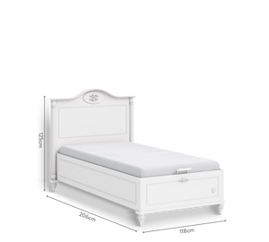 Romantic Bed with Container