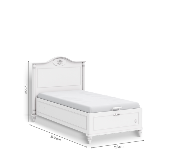 Romantic Bed with Container