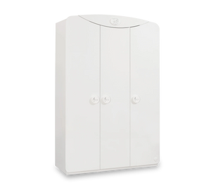 Set Cameretta Neonato Baby Cotton - Letto Co-sleeping, Armadio e Comò con Materasso Gratis