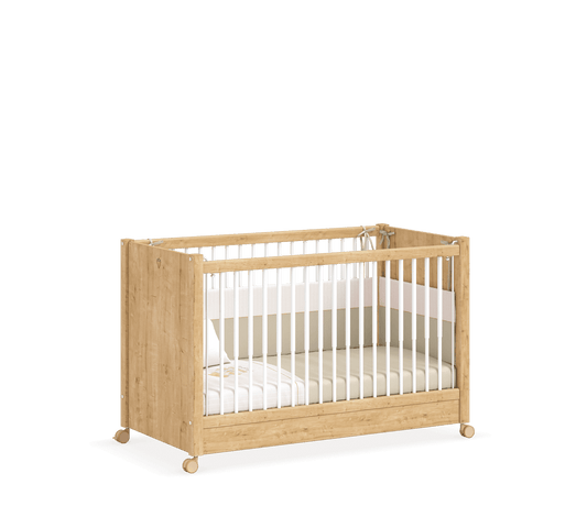 Letto Per Bambini Con Ruota (60x120 cm)  / Nuovo