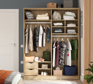 Armadio a specchio scorrevole Mocha