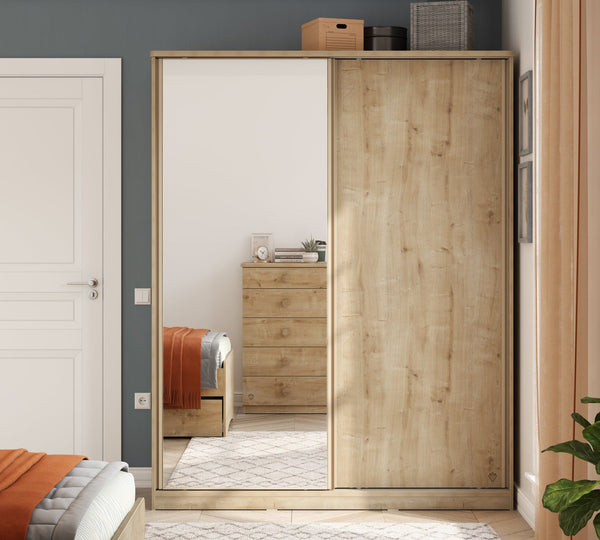 Armadio a specchio scorrevole Mocha