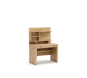 Scrivania Mocha (con unità di lavoro piccola)