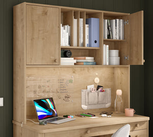 Mocha Ampia scrivania (con unità)