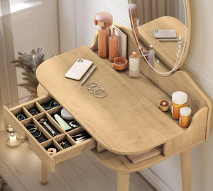 Toeletta in legno