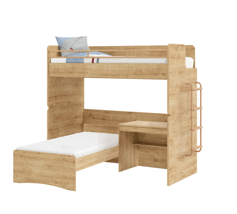 Studio Oak Etagenbett-Set‐8 (90 × 200 cm)