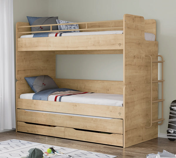 Letto a Castello Studio Rovere Set‑2 (90 × 200 cm)