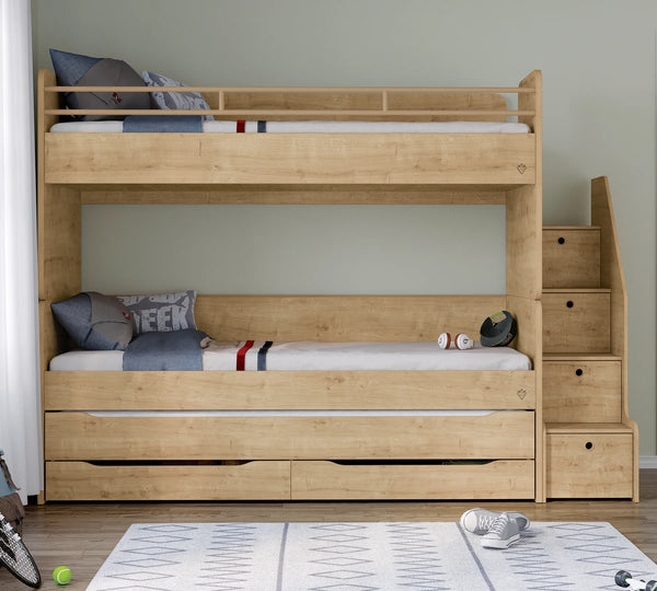 Letto a Castello Studio Rovere Set‑1 (90 × 200 cm)