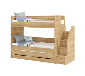 Letto a Castello Studio Rovere Set‑1 (90 × 200 cm)