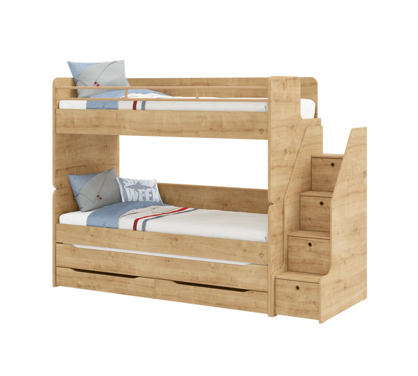 Letto a Castello Studio Rovere Set‑1 (90 × 200 cm)