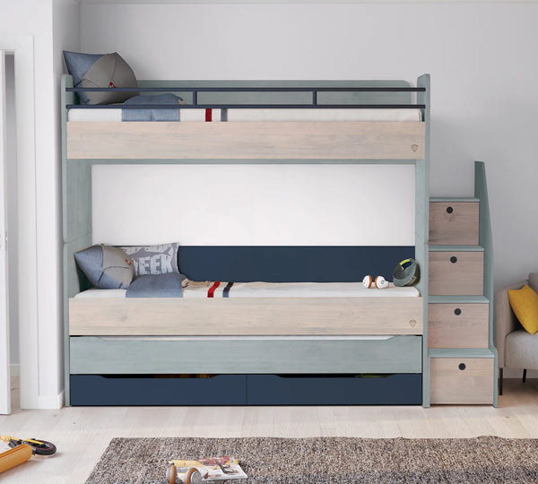 Letto a Castello Studio Trio Set-1