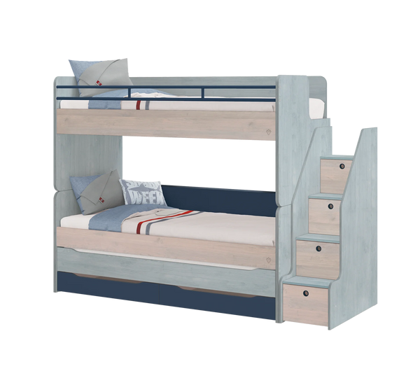 Letto a Castello Studio Trio Set-1