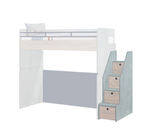 Letto a Castello Studio Trio Set-1