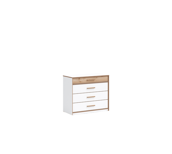 Modera Large Dresser 95.5cm Wide, Elegant and Functional - Height 82.5cm, Depth 45.5cm