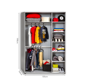 Camera Completa Racecup: Letto a forma di Macchina (90x190), Armadio 3 Ante e Scrivania con Unità + Materasso in Omaggio