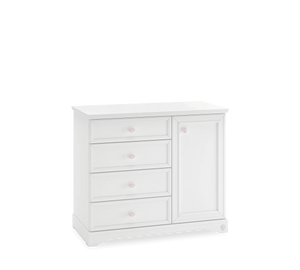 Cassettiera Rustic Bianco