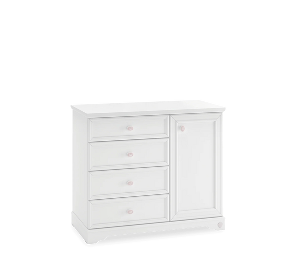 Cassettiera Rustic Bianco