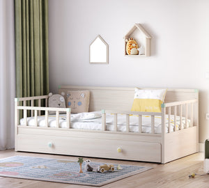 Sofa bed with drawers (100x200 cm)